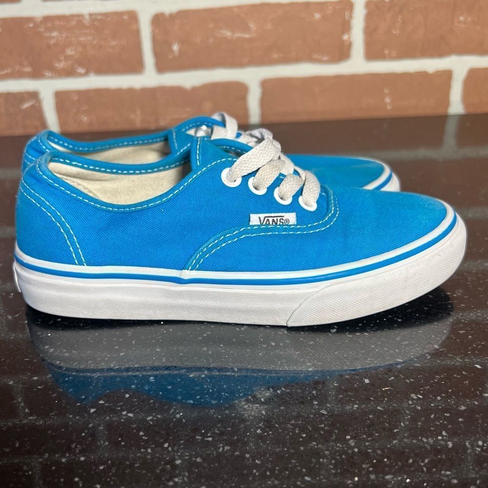 Vans unisex kids 500714 Blie Lace up Low Top Athletic sneakers Size 13